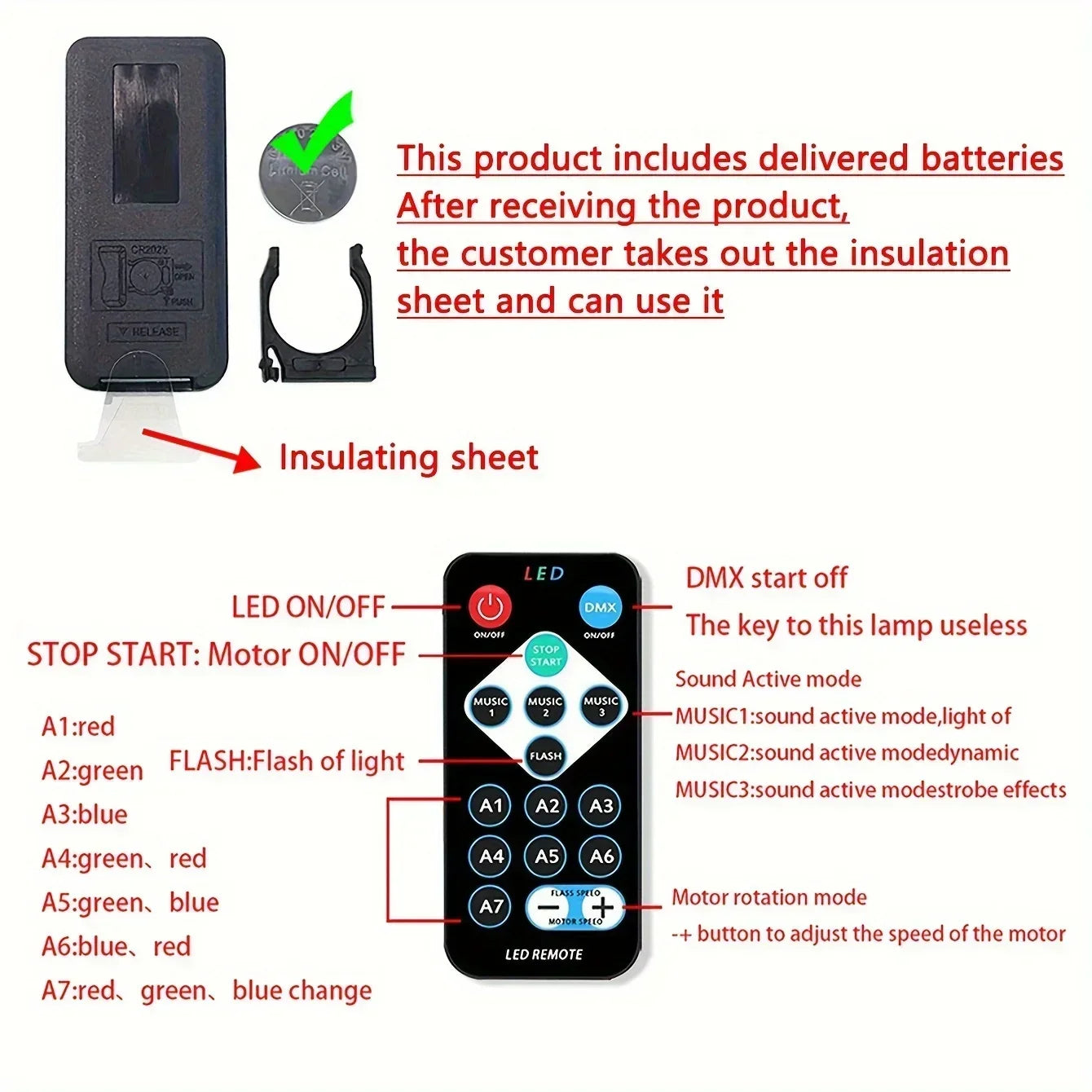 LED Galaxy Projector